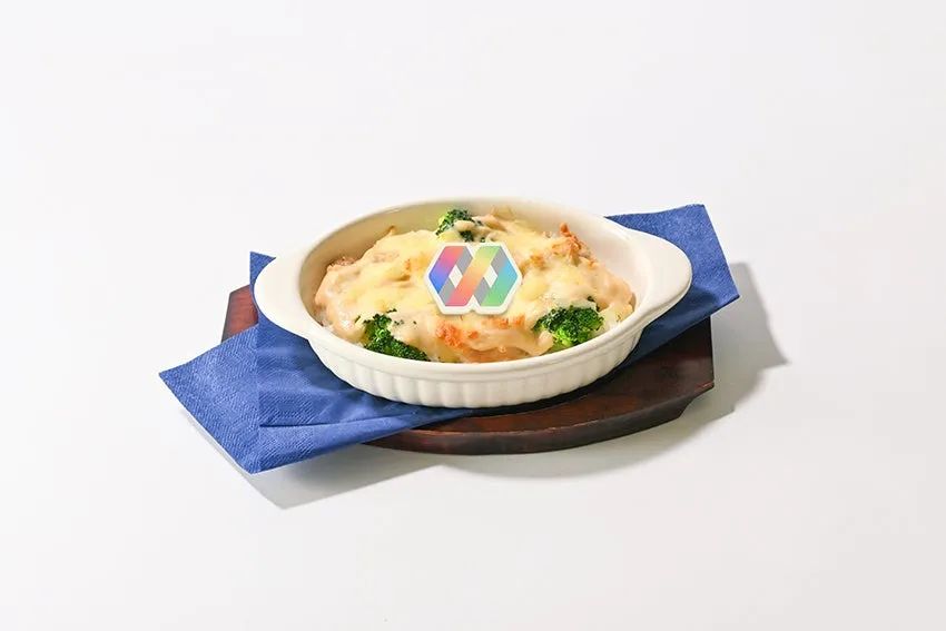 レインボーシティカフェのホワイトドリア