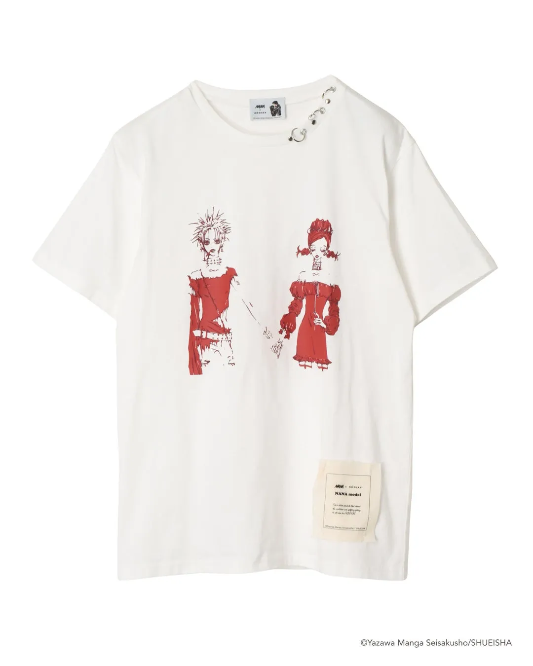 ADDIXY×NANA NANA & HACHI GRAPHIC TEE