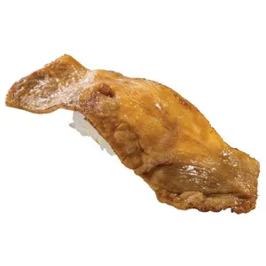 揚げられた魚の寿司