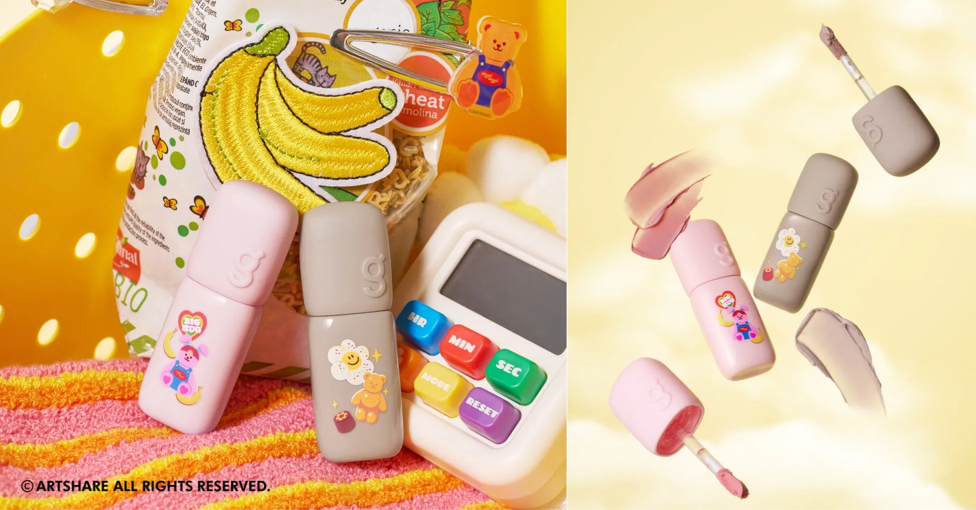 ギークヌードカラーカバーティントのコラボデザイン