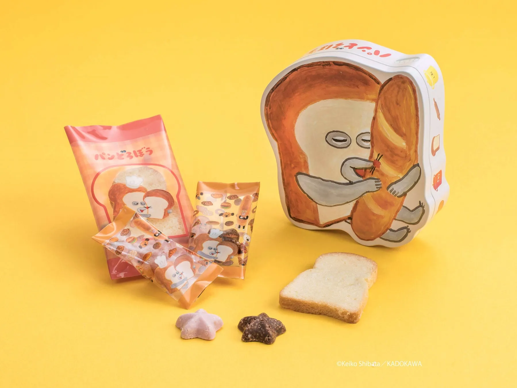 パンどろぼう お菓子 缶