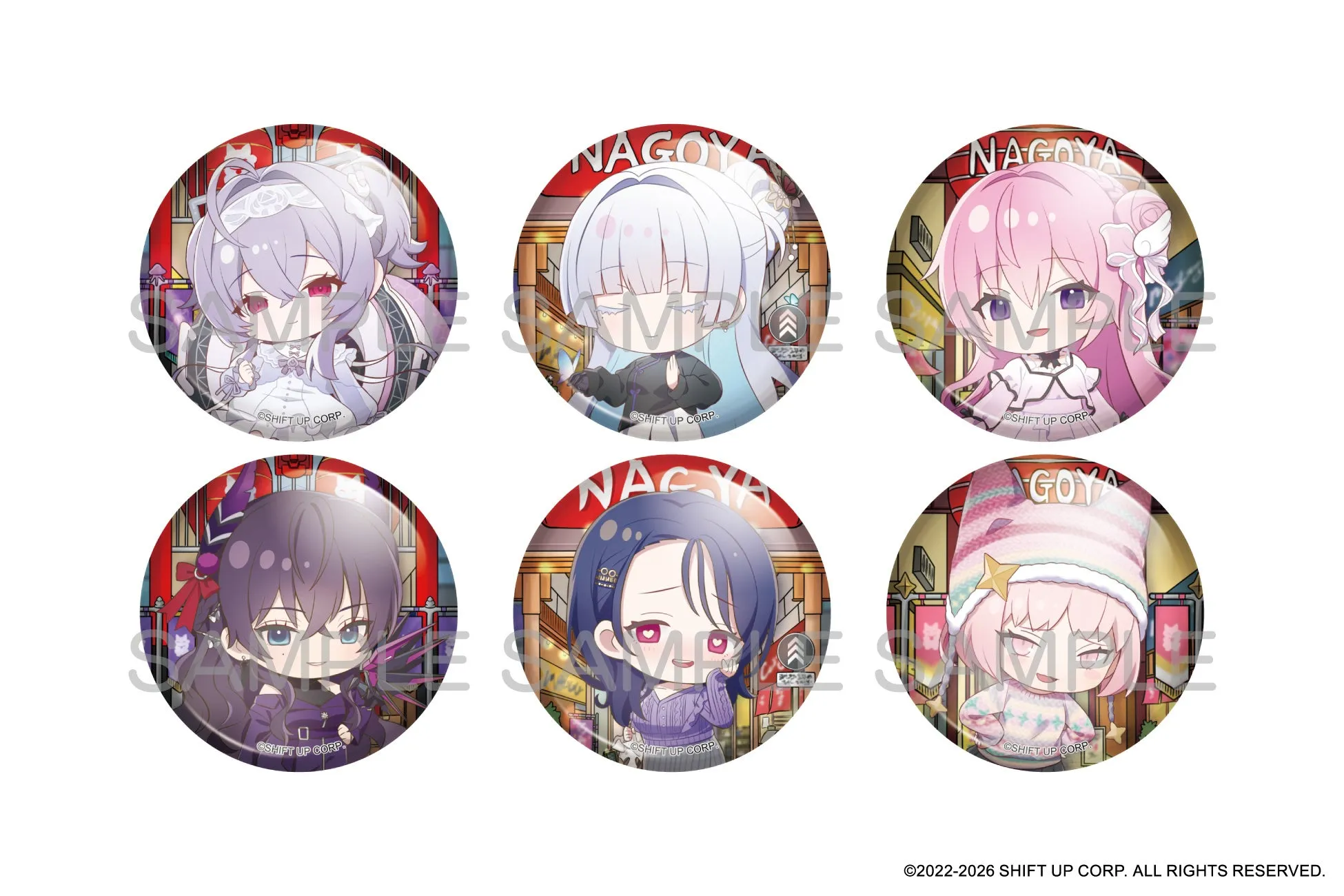 名古屋限定缶バッジ