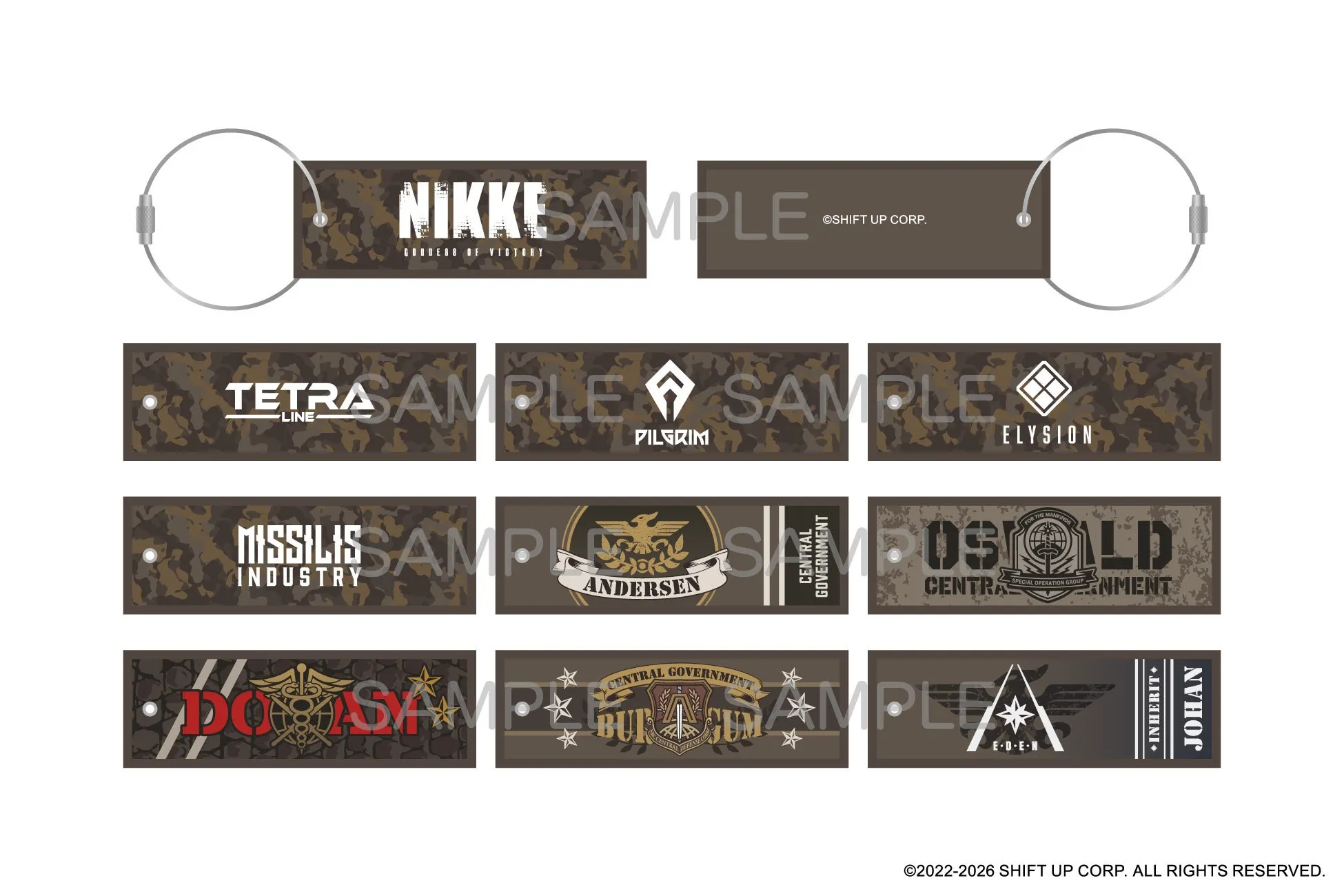 タグキーホルダー