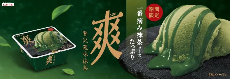 もう普通の抹茶アイスに戻れない！『爽 贅沢濃味抹茶』で味わう至福の二重奏