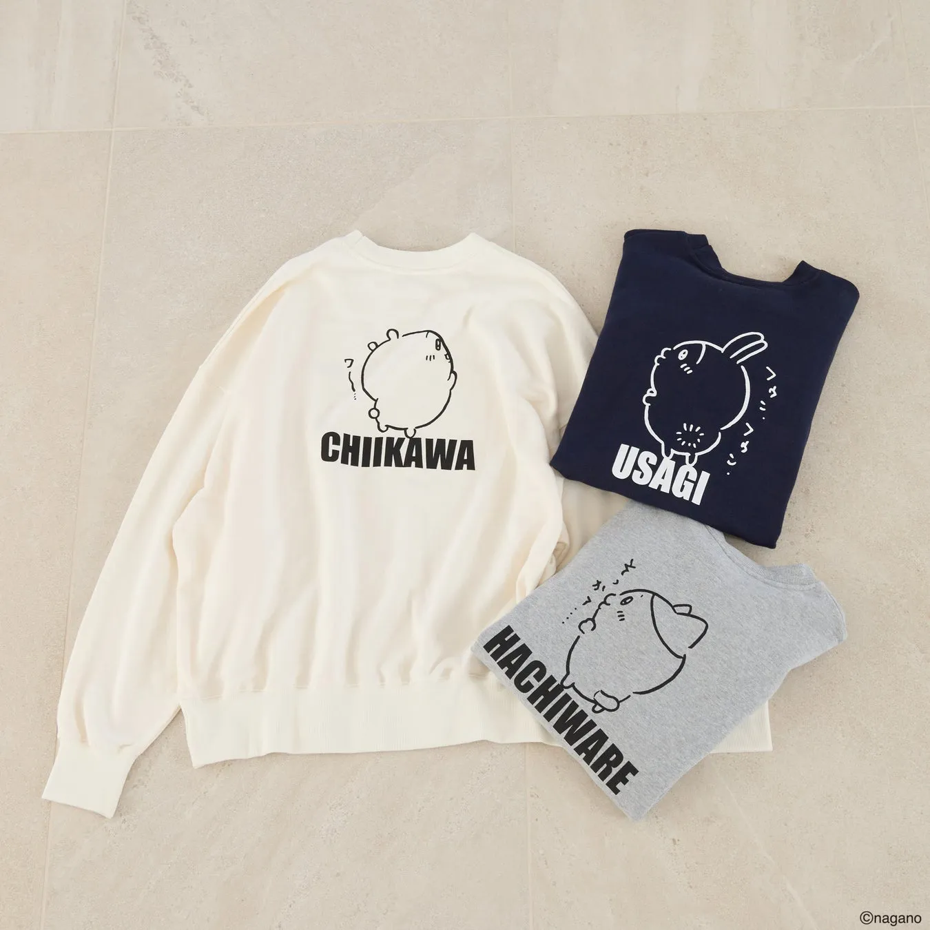 ちいかわ スウェットプルオーバー