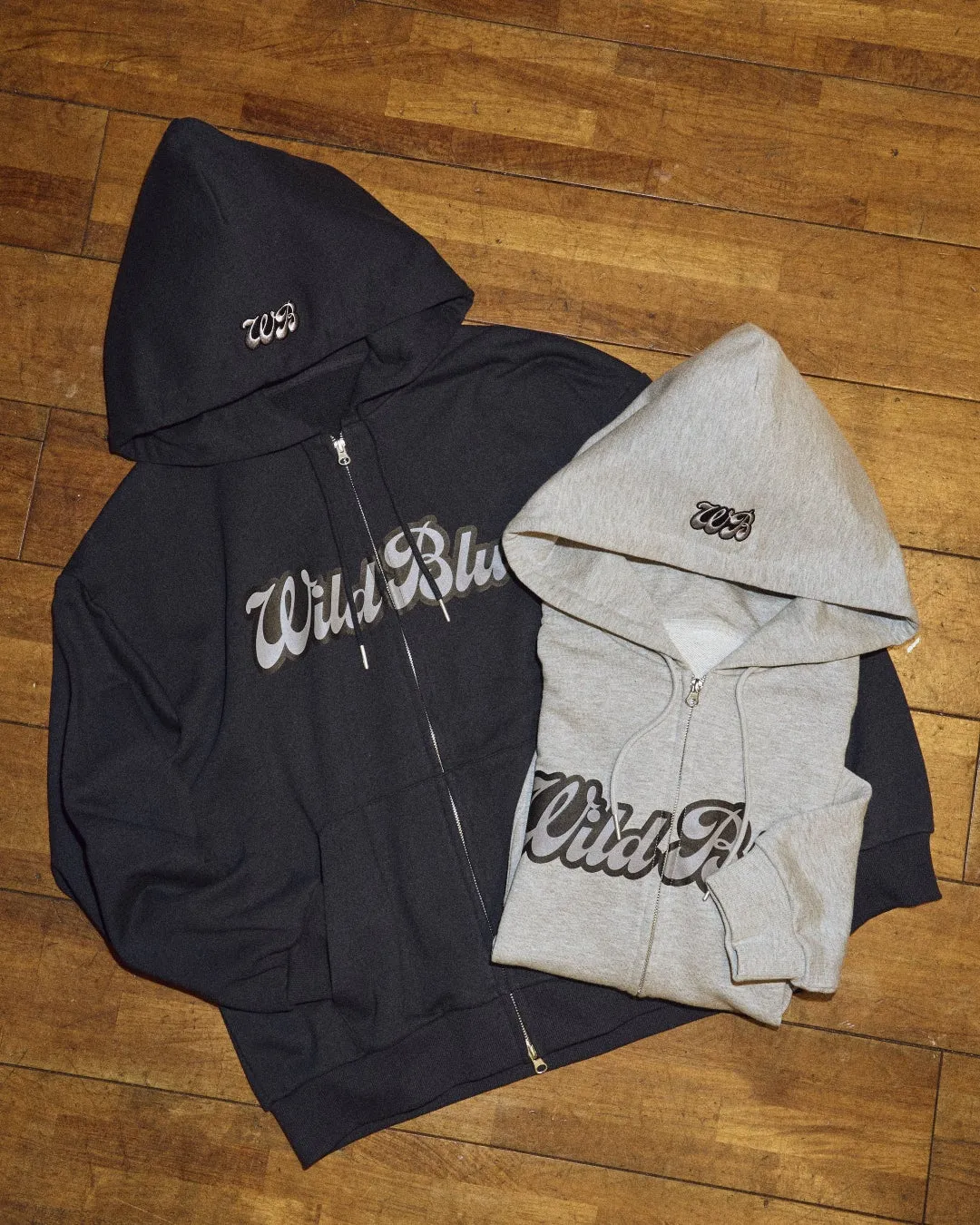 グラフィックZIPパーカー