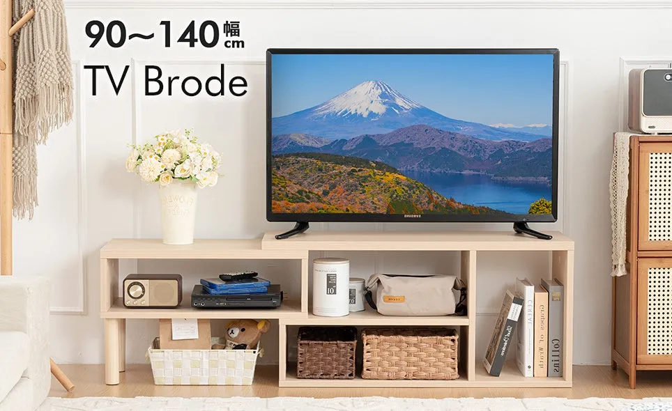 【新常識!】HOMFINE伸縮テレビ台は「収納もデスクもこなす」万能家具だった!