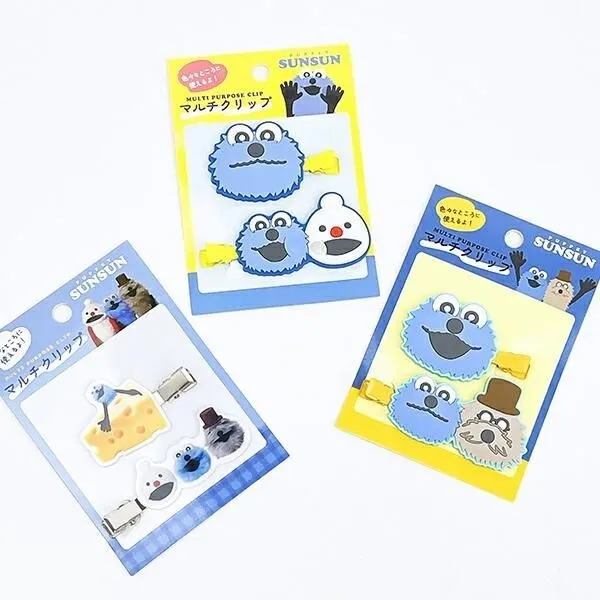 様々なキャラクターのマルチクリップが並ぶ様子