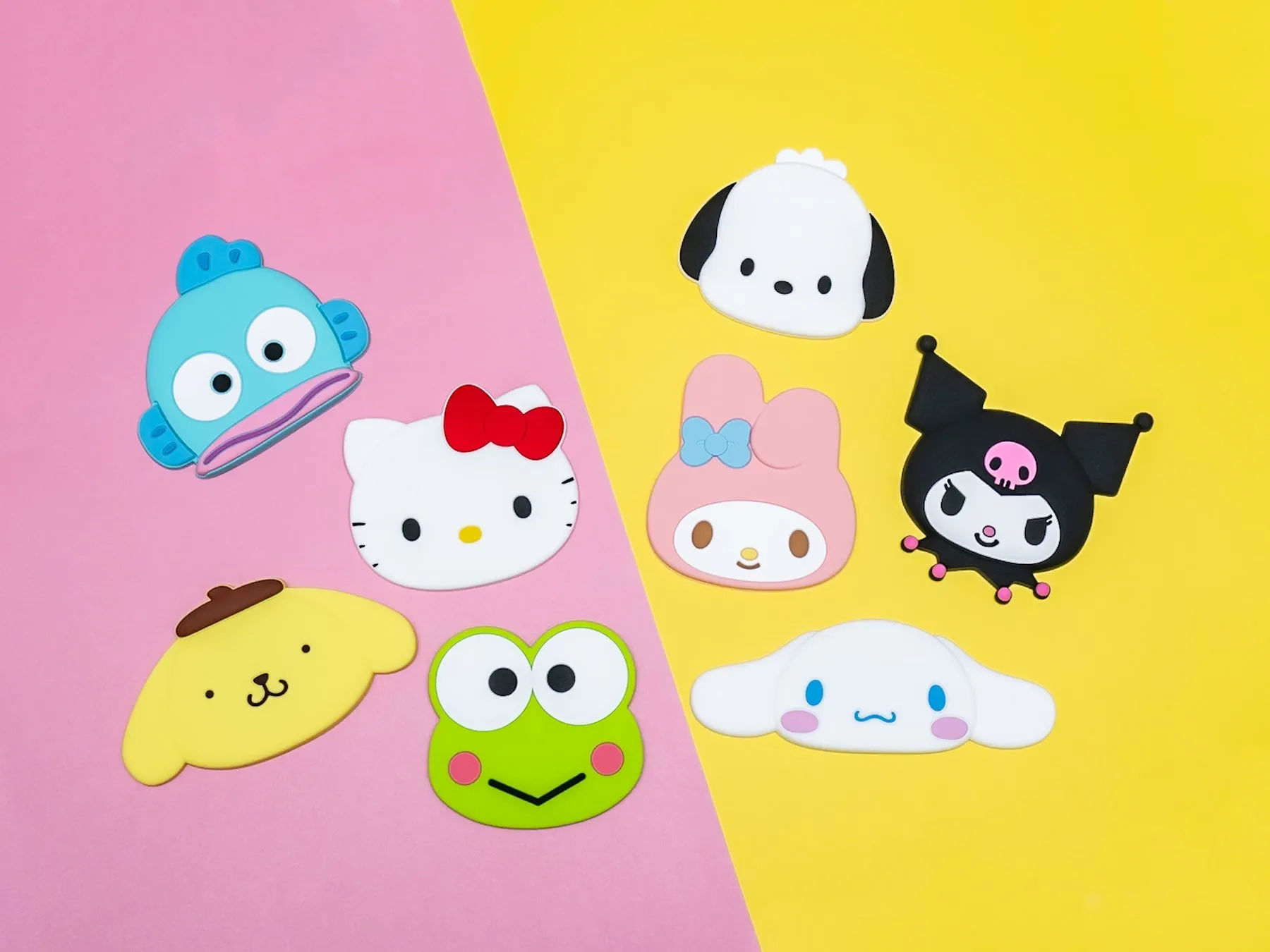 サンリオキャラクターのラバーマスコット