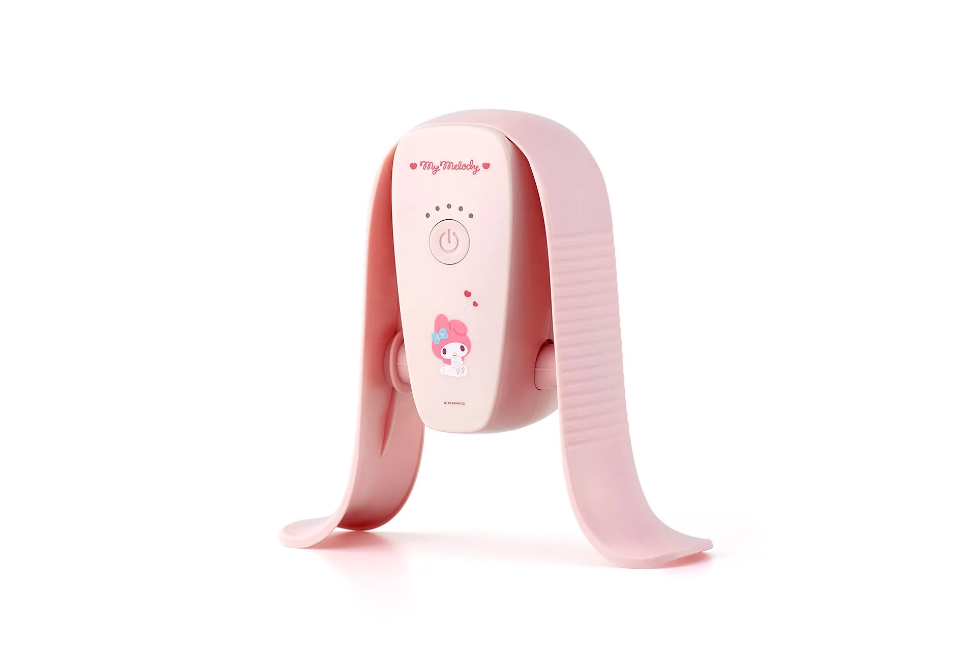 マイメロディのピンク色のデバイス