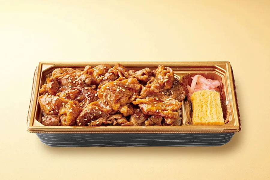 肉W盛り牛カルビ焼肉重