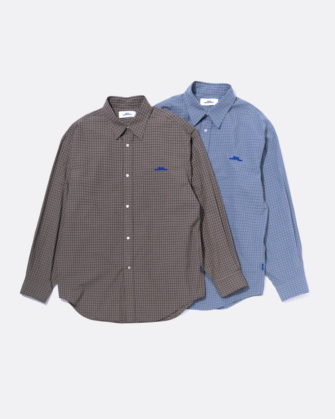 チェックシャツ