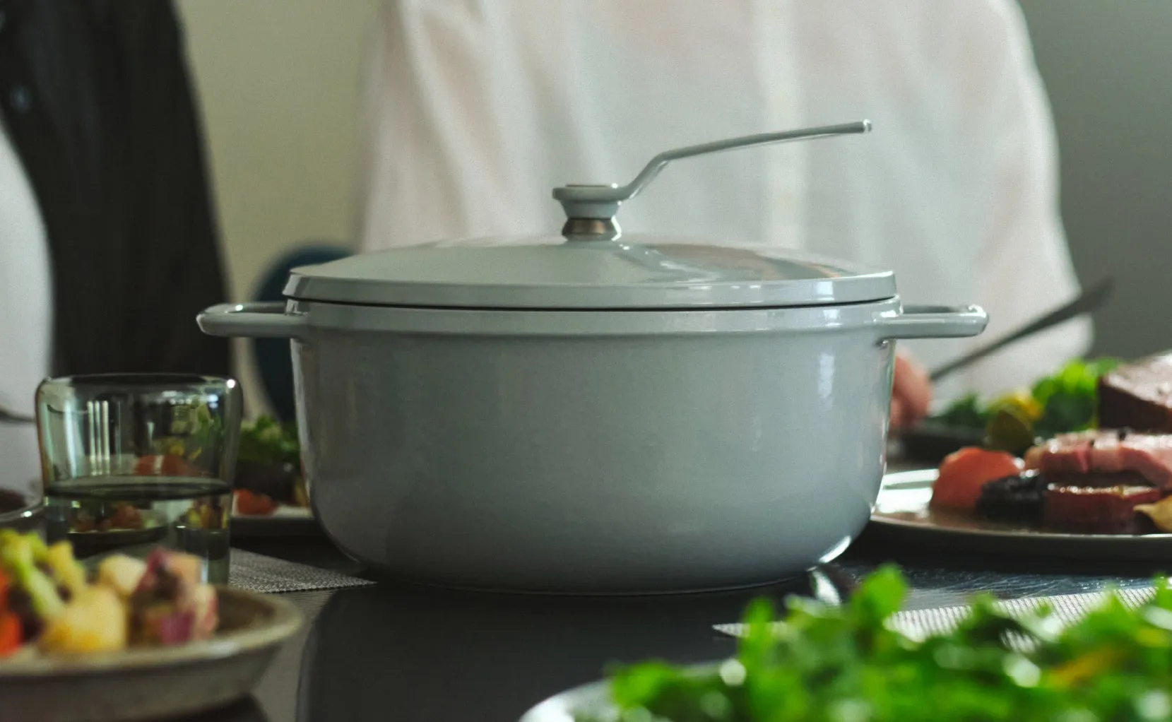 鍋と料理の写真