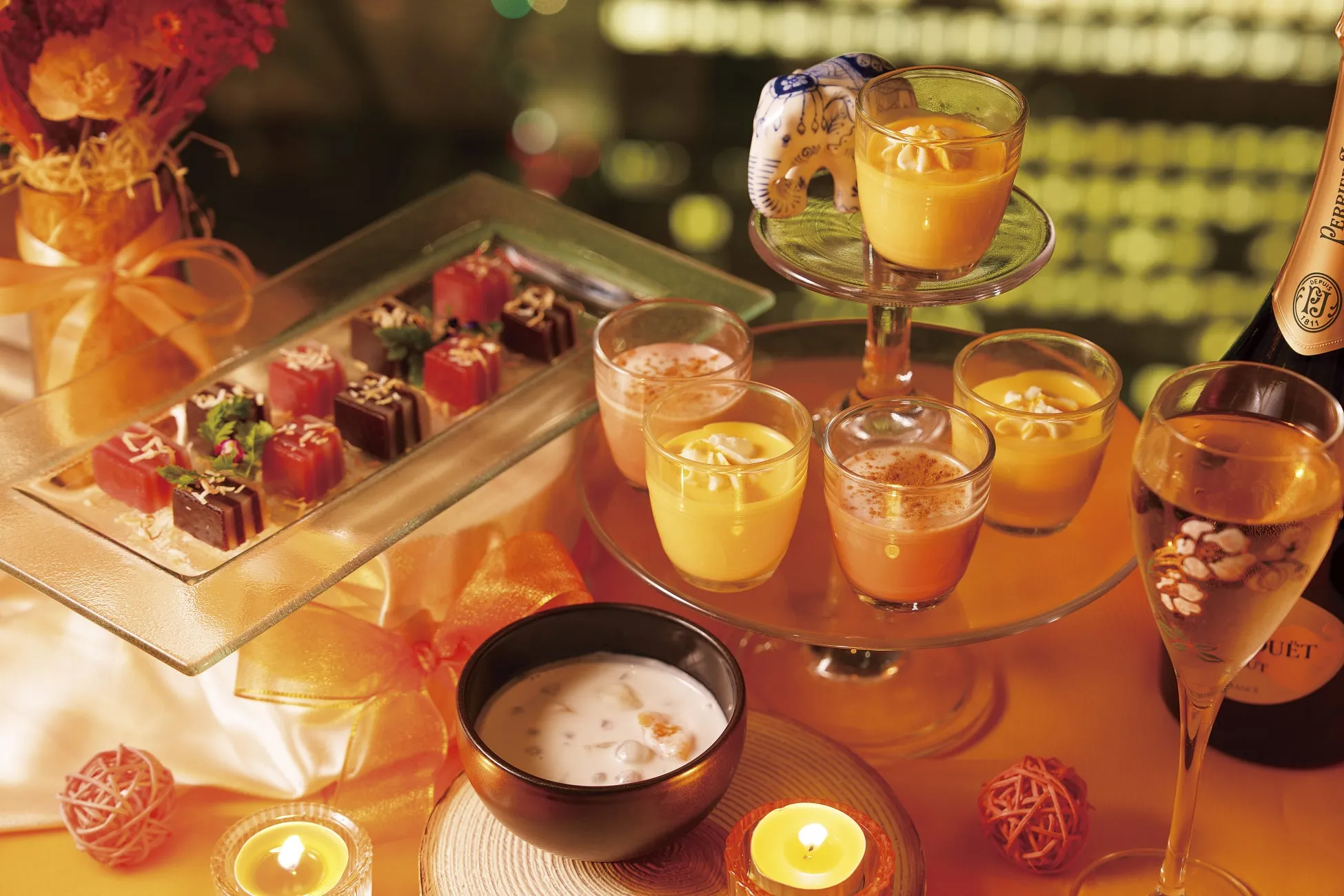 デザートと飲み物