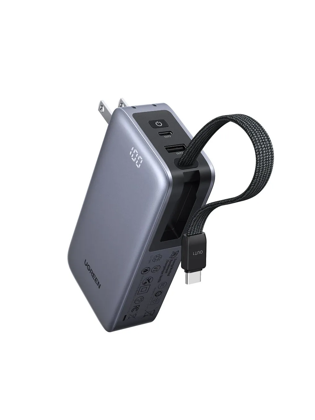 UGREENコンセント付きモバイルバッテリー