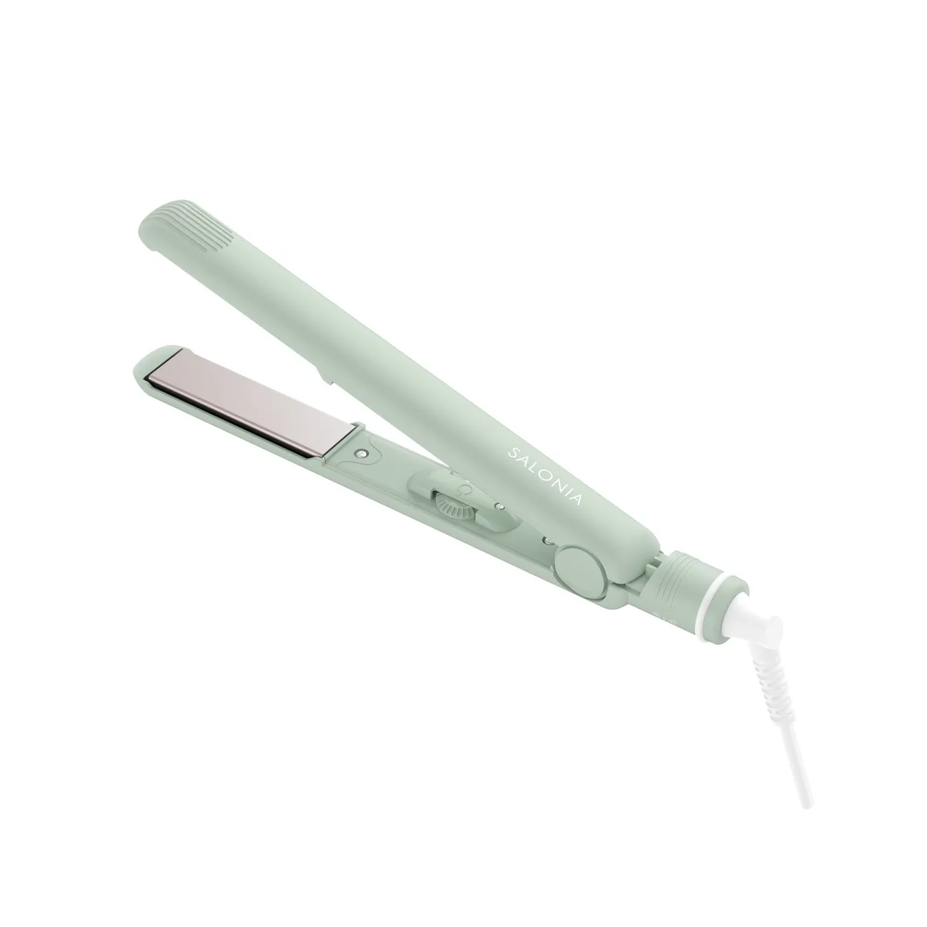 ミントグリーンのストレートアイロン