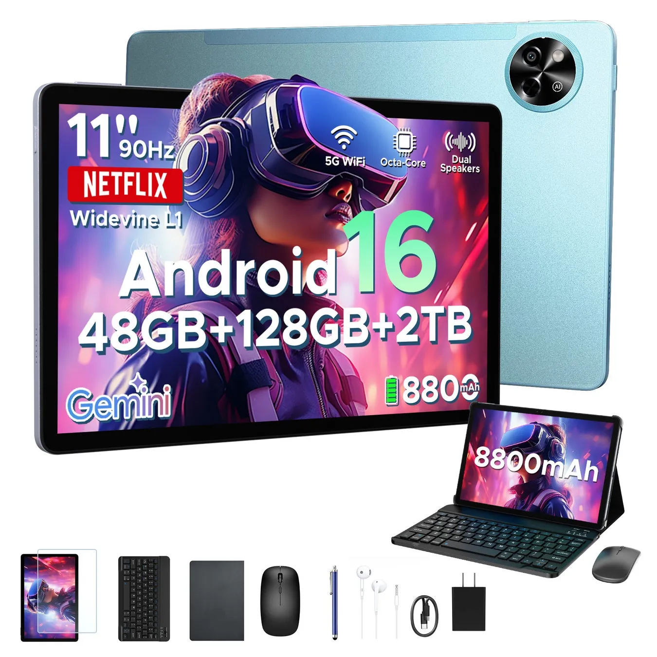 POCKAM P11徹底解剖！Android 16 × Gemini AIが叶える次世代タブレット体験とは？