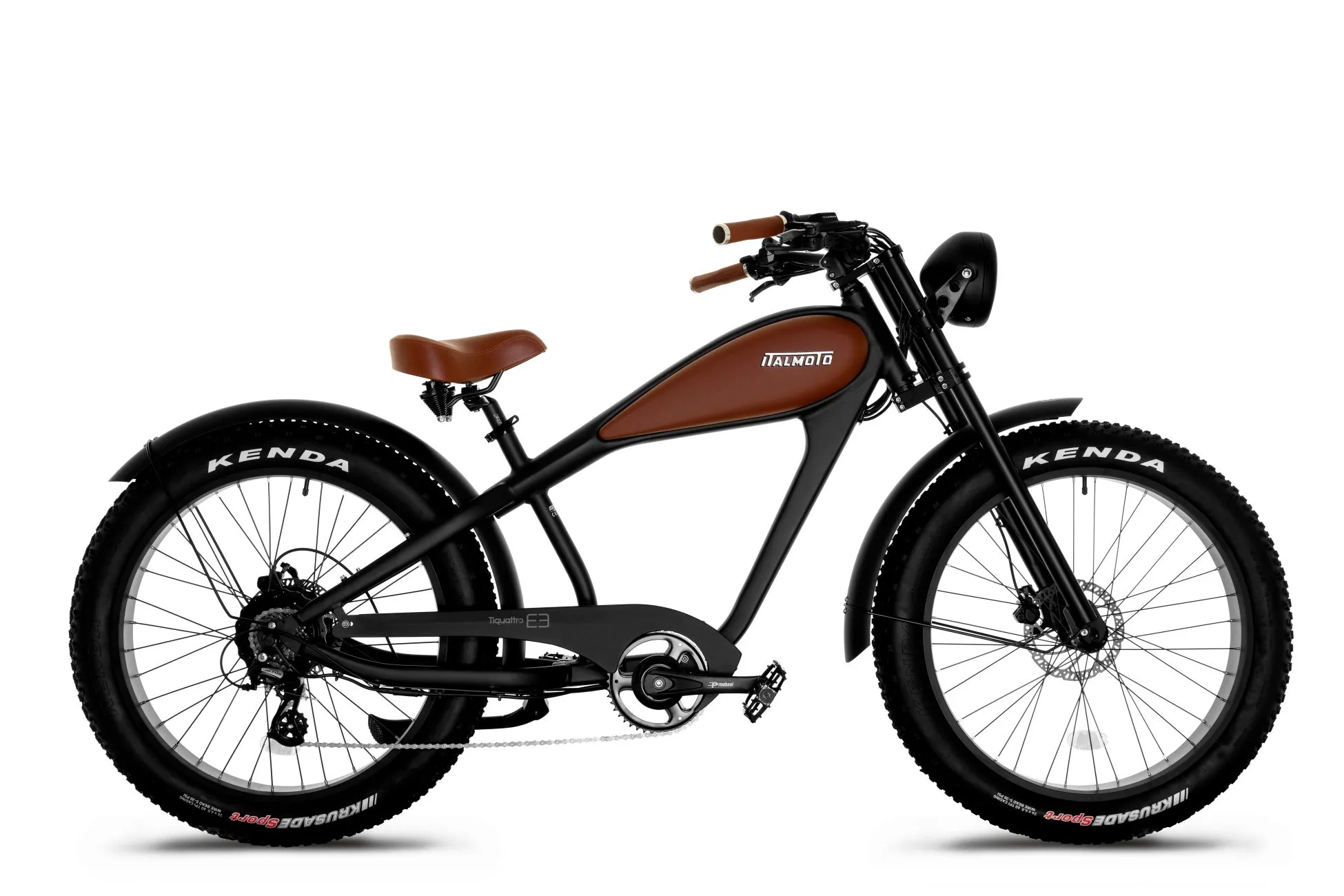 黒を基調とした電動自転車