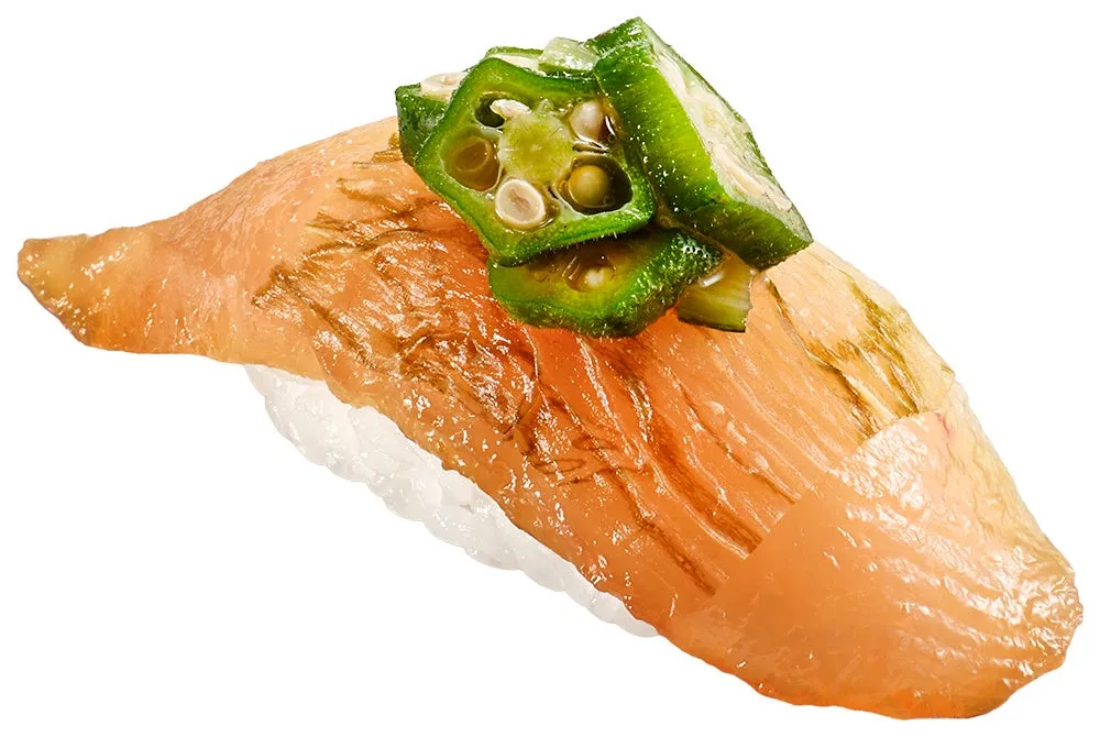 きまぐれクック監修 煮切り醤油漬けびん長オクラのせ