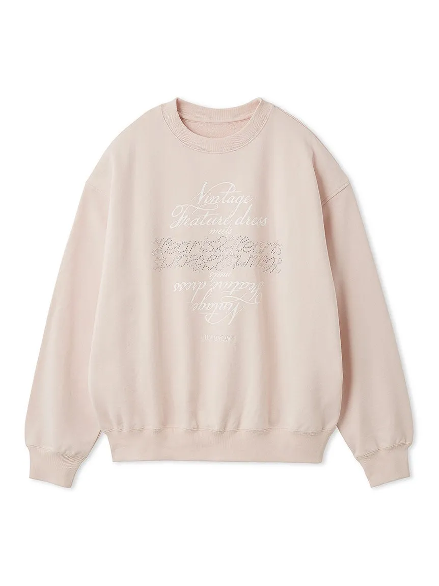 LILY BROWN×Hearts2Hearts スウェット (ピンク)