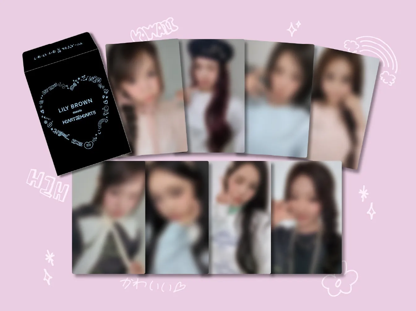 LILY BROWN限定 Hearts2Heartsヴィジュアルトレカ
