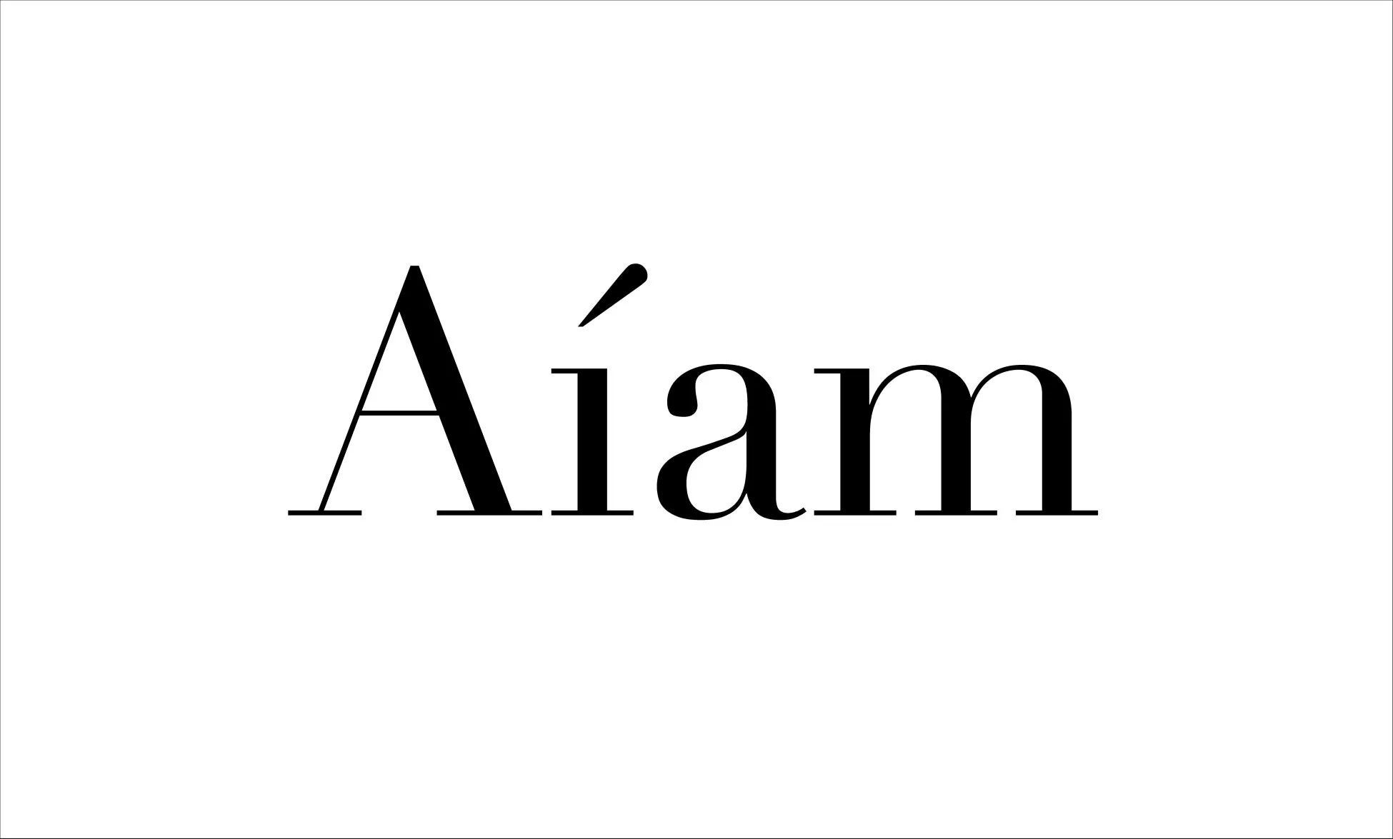 Aíamロゴ