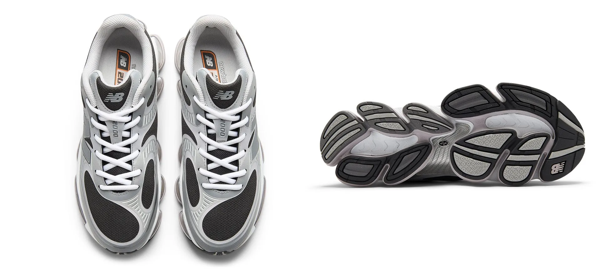 ニューバランス ABZORB 2000 シューズの上面と底面