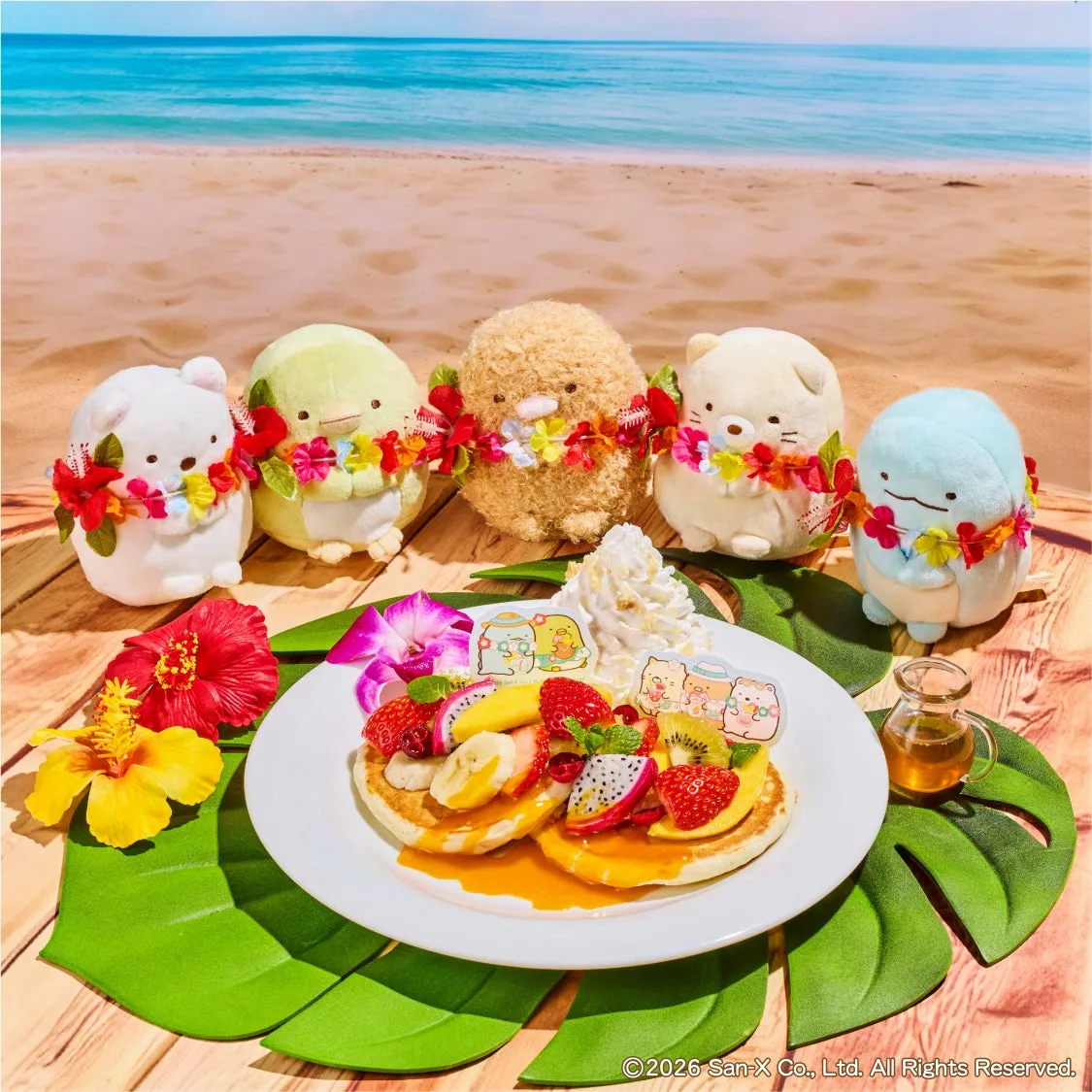 ビーチすみっコパンケーキ