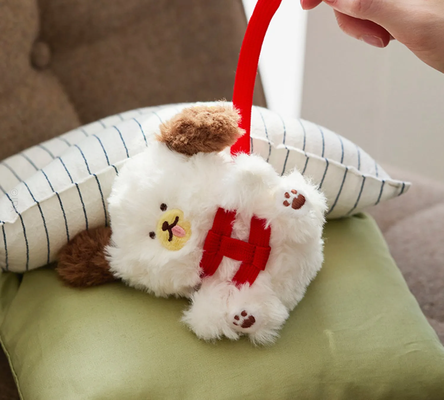 犬のぬいぐるみ