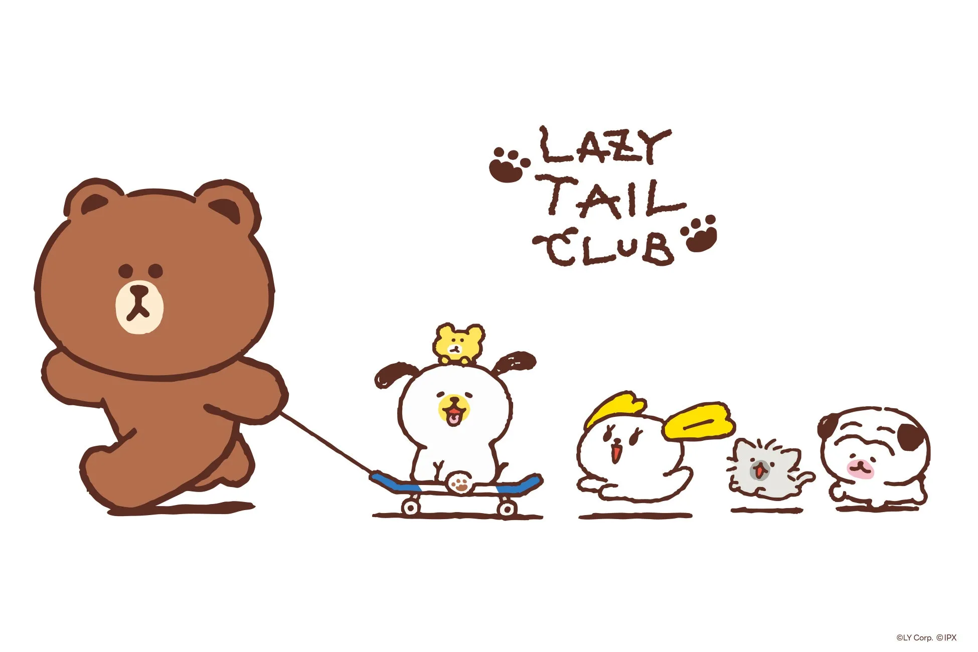 【LINE FRIENDS】完璧じゃなくていい！「LAZY TAIL CLUB」日本初上陸で私が癒やされた理由