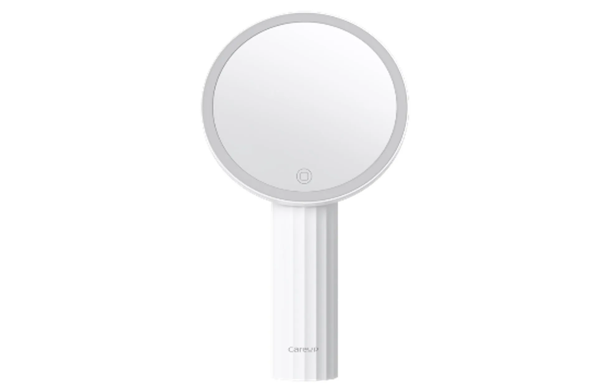 白い丸い鏡の画像