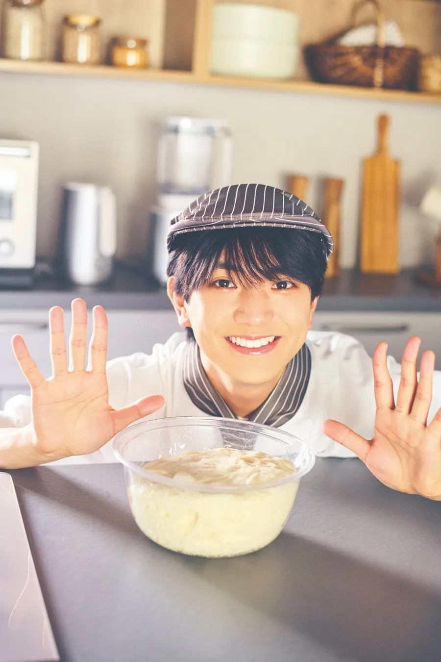 正門良規さんのパン屋さんグラビア