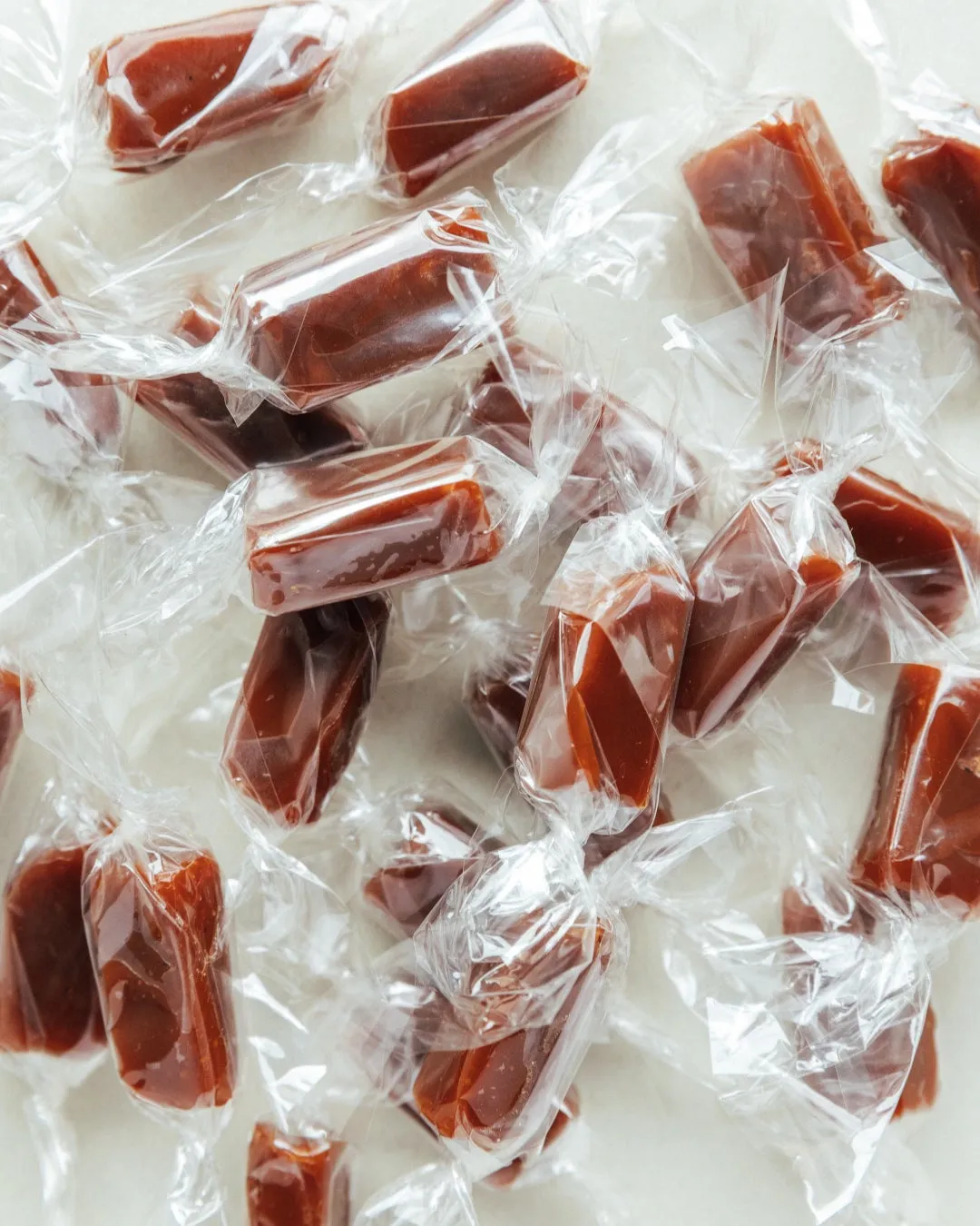 キャラメルの質感