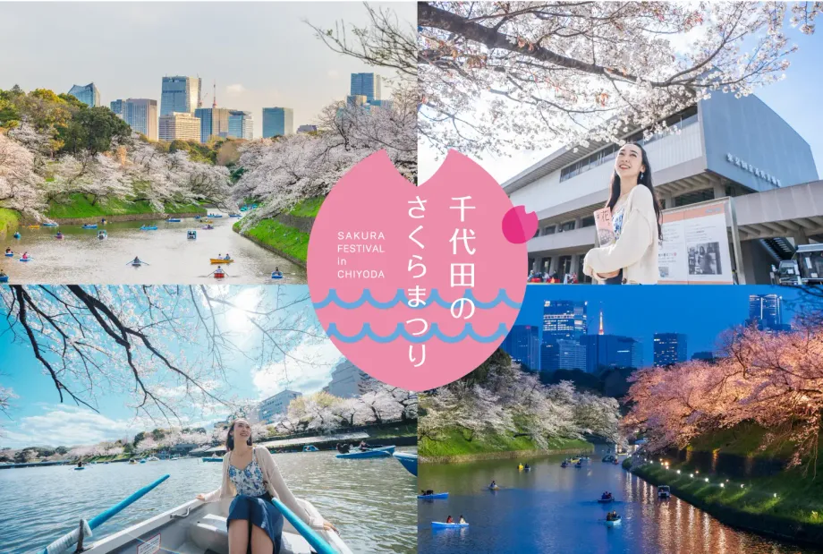 皇居千鳥ヶ淵「千代田のさくらまつり」徹底解説!夜桜ボート&アニメコラボで春を遊び尽くす