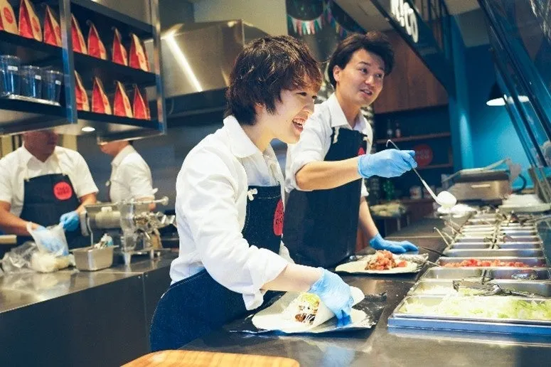 料理を作る様子