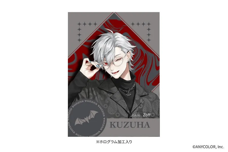 KUZUHAのイラスト（眼鏡、コウモリ）