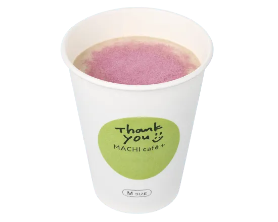 桜ラテの紙コップ