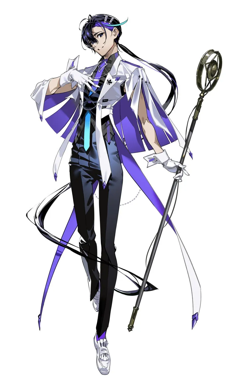 梵そよぎキャラクターイラスト