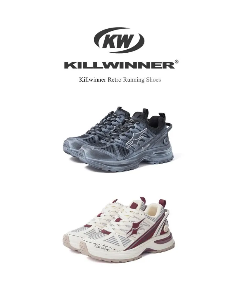 KILLWINNER レトロランニングシューズ