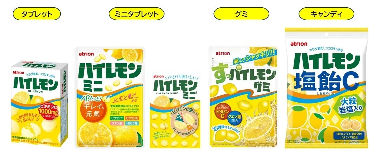 ハイレモンシリーズの商品画像