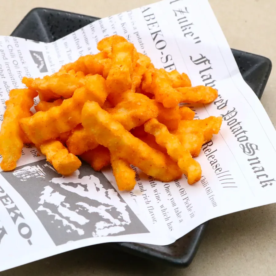 揚げたポテトスナック