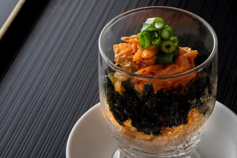 PREMIUM BUFFET限定 韓国風ごはんパフェ