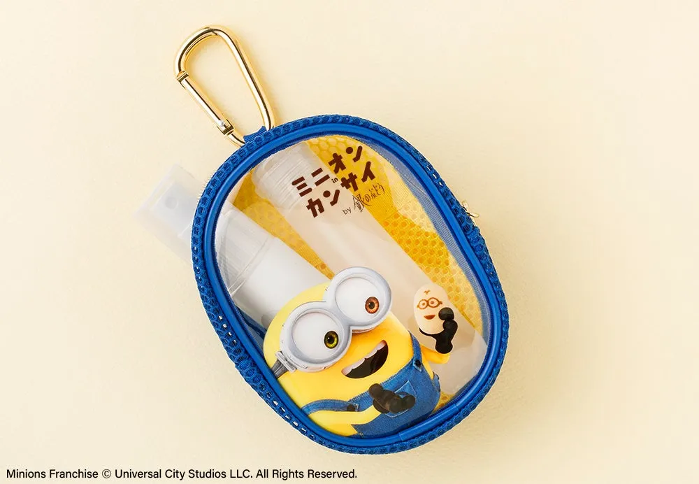 ミニオンのクリア素材のポーチ