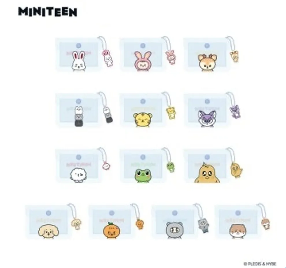 MINITEEN PVC透明ポーチ