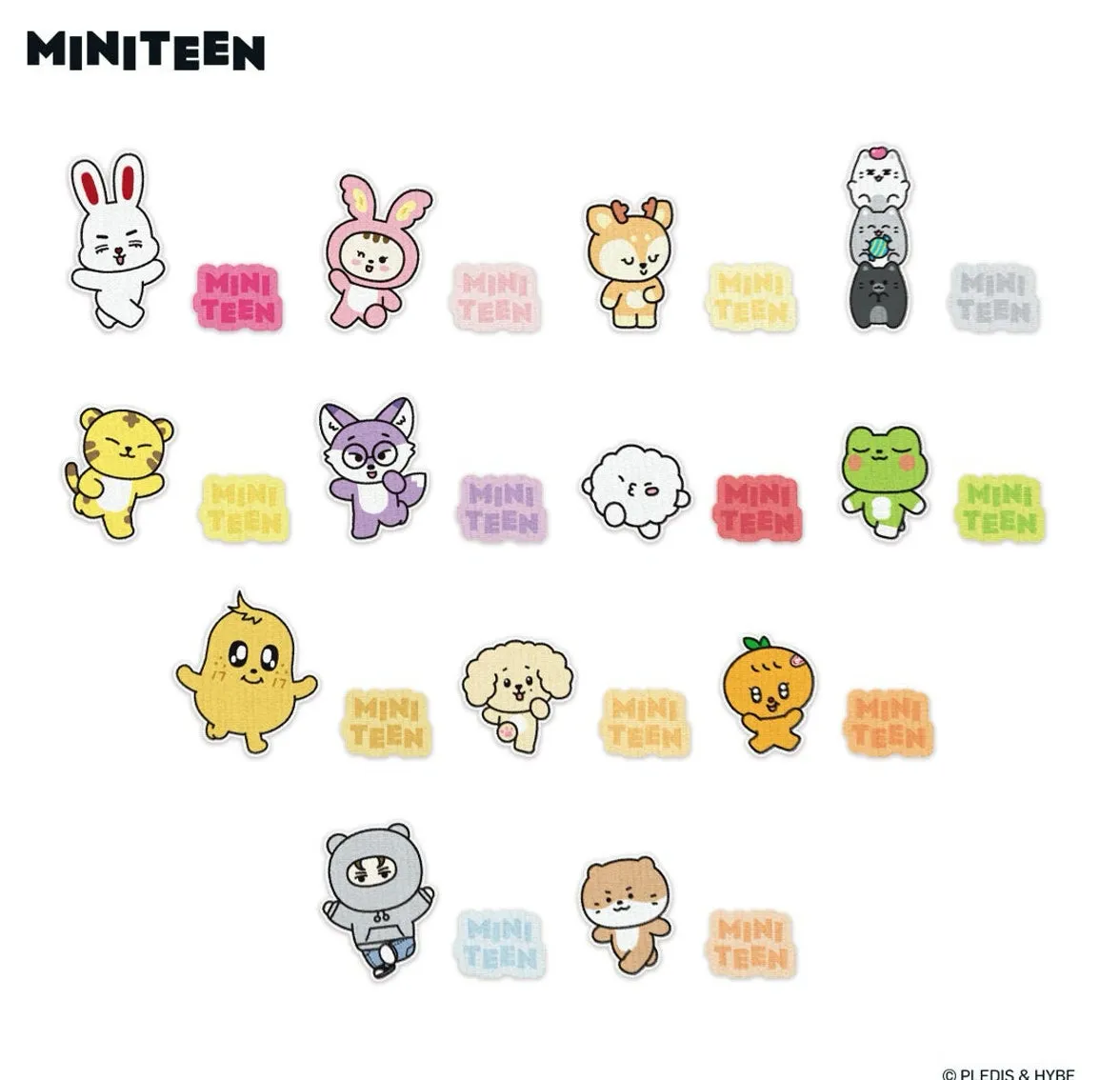 MINITEENワッペン