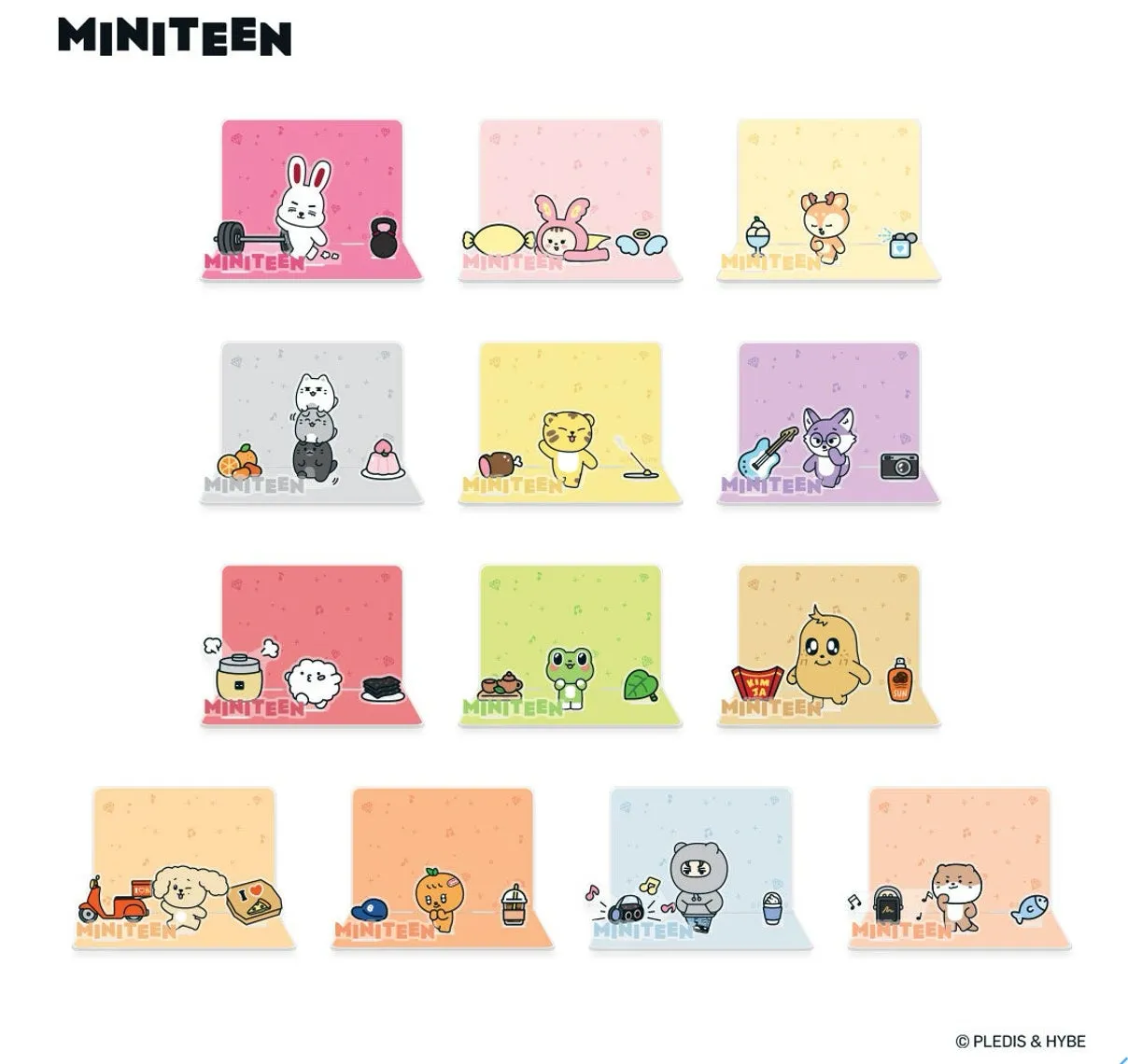 MINITEENアクリルリモコンスタンド