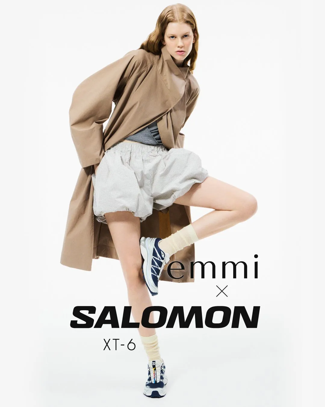 emmi×Salomon XT-6：シックも叶う！大人の足元を格上げする「意外な」別注スニーカーの魅力