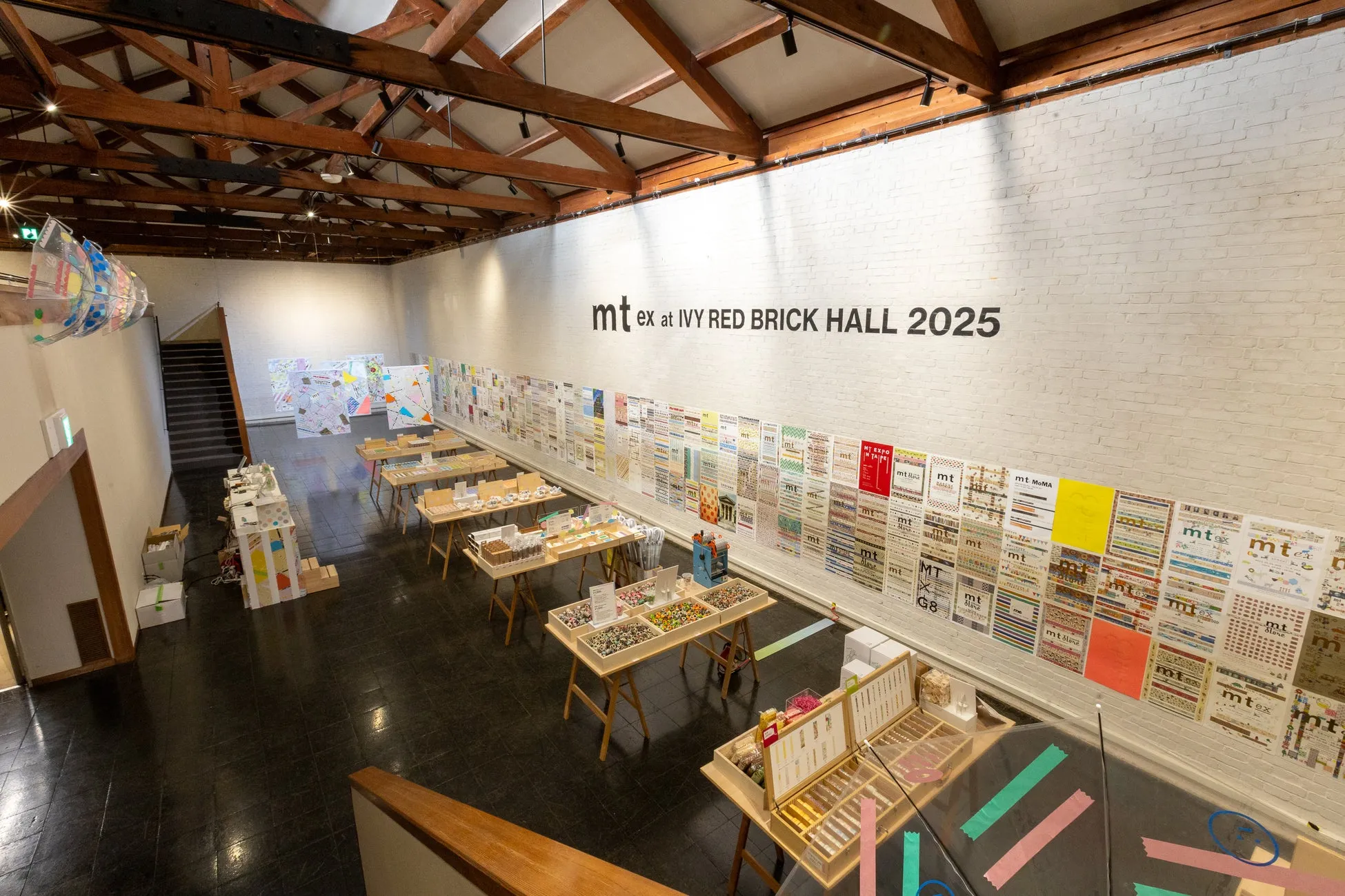 mt ex at IVY RED BRICK HALL 2025の展示会の様子