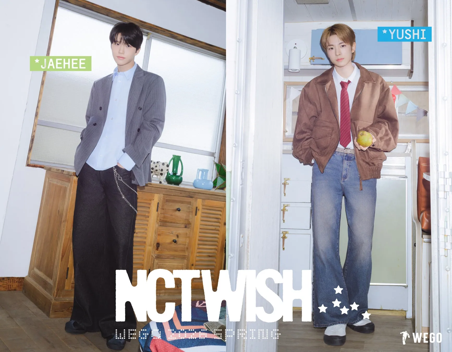*JAEHEE *YUSHI NCT WISH WEGO WINTER SPRING