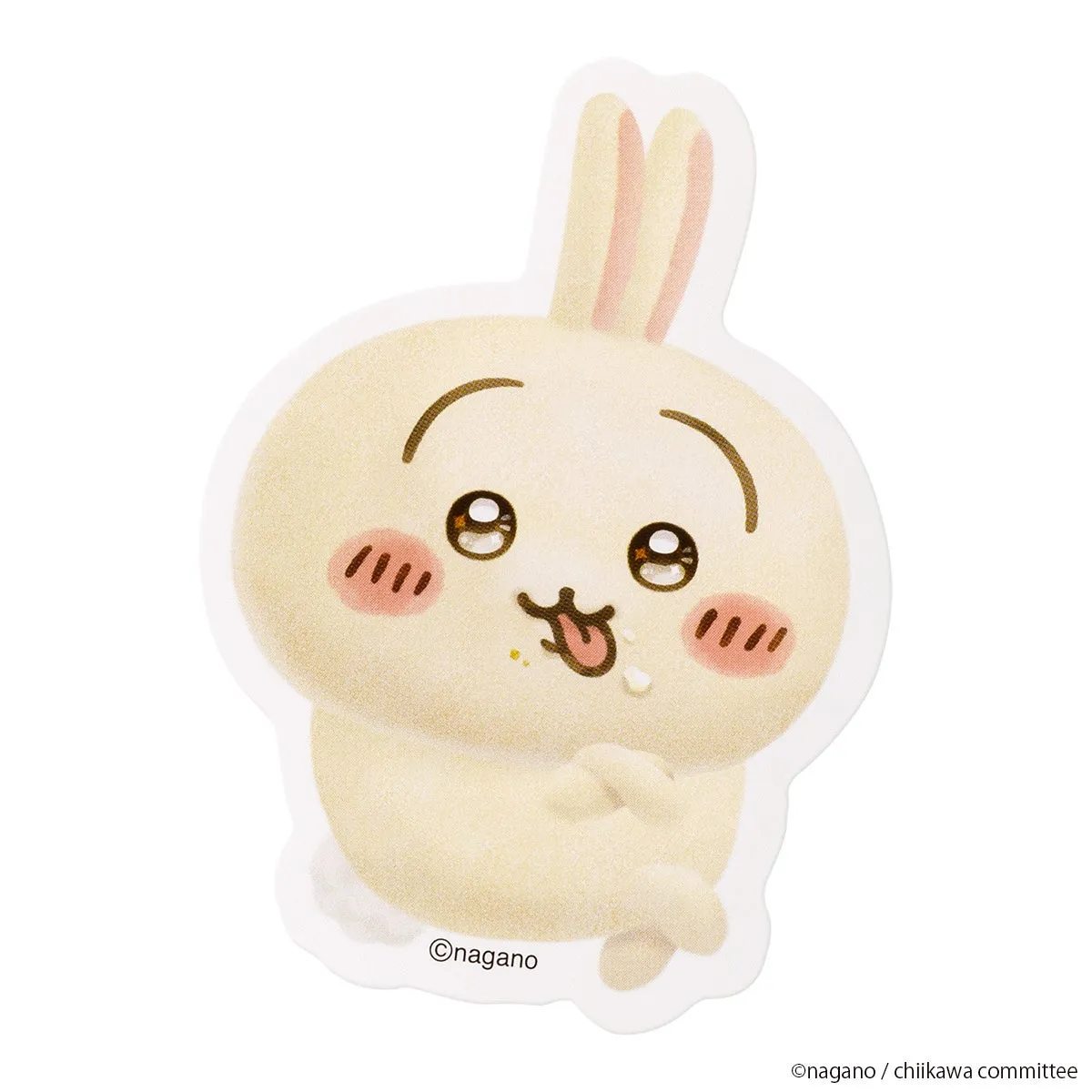 うさぎのキャラクターが描かれたイラスト。